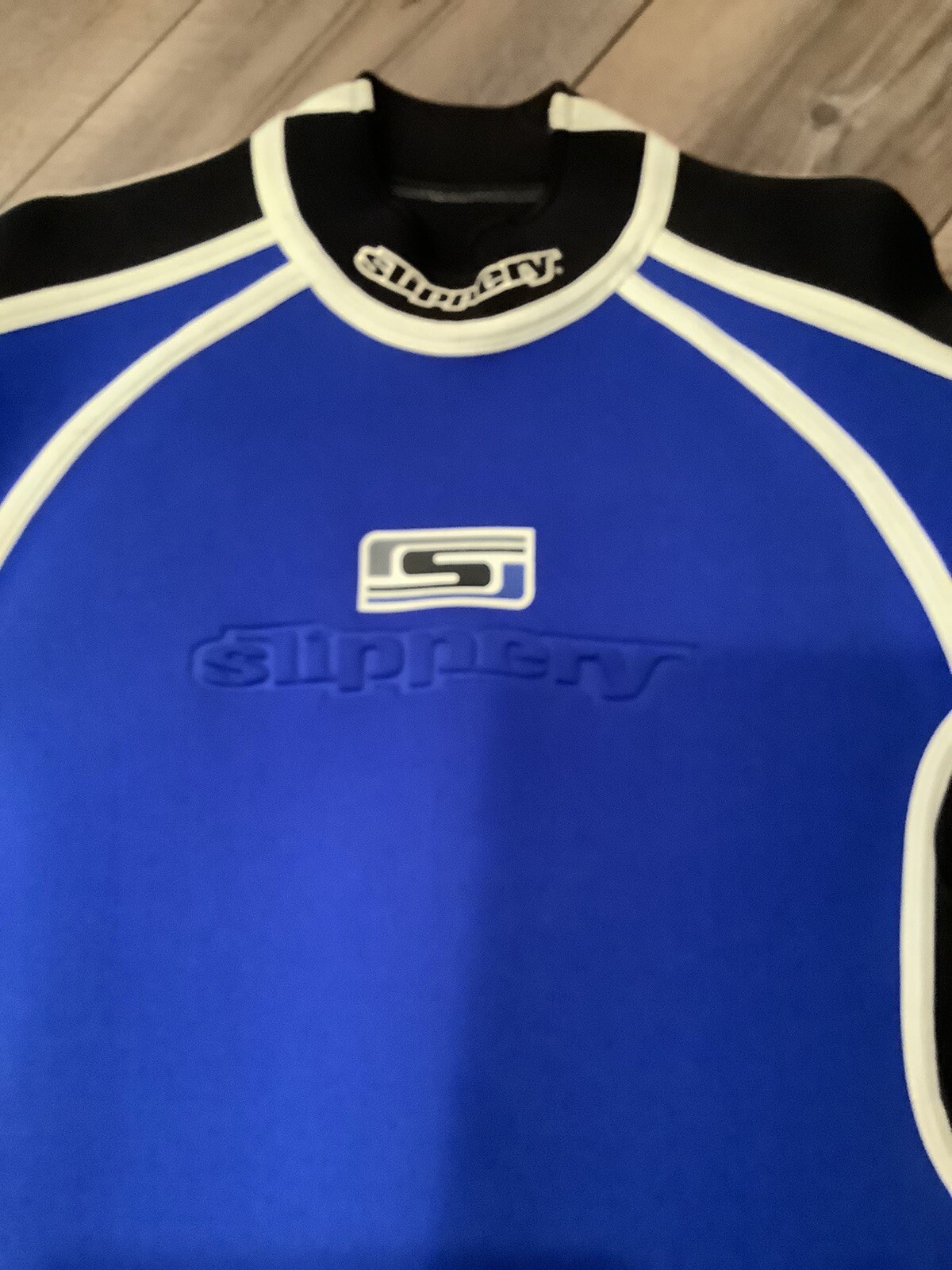 SLIPPERY Surge Neoprene Watercraft Vest / Life Wakeboard Jacket Blue Large