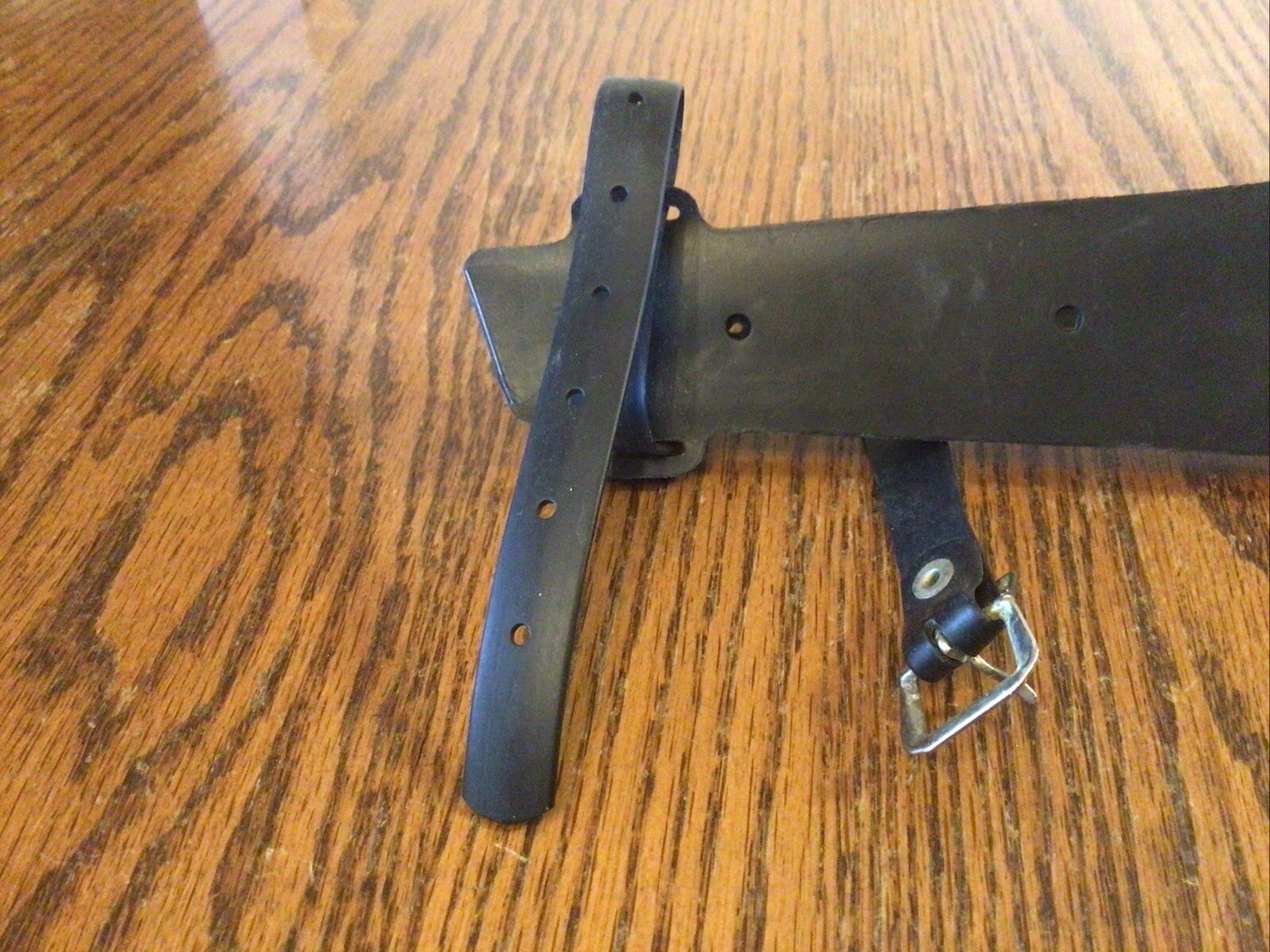 Eternal Diving Knife w/rubber sheath,Stainless Steel made Japan,used condition