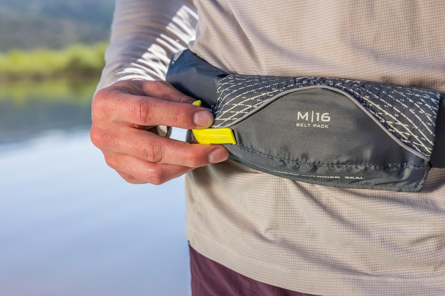 M-16 Manual Inflatable Belt Pack, U.S. Coast Guard Approved, Low Profile, Compac