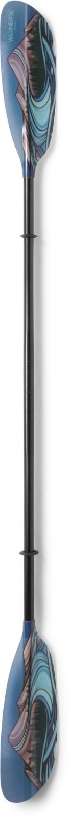 Werner Camano Straight 2-Piece Paddle – 20.5 x 6.3 inches [ Kayak Paddles ]