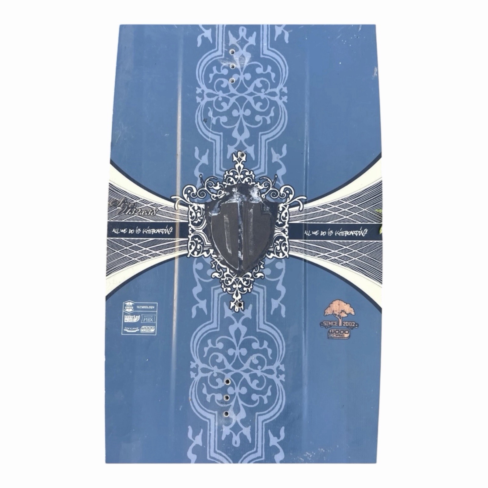 TRAX FONE TWINTIP KITEBOARD 132×38