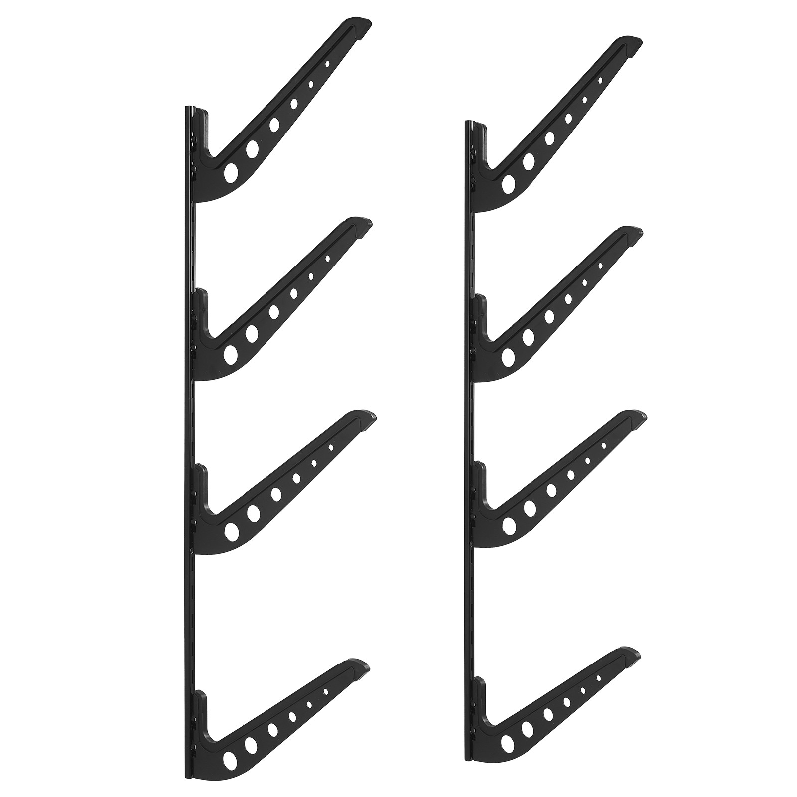VEVOR Surfboard Wall Mount 1/3/4/5 Tiers Horizontal/Vertical Surfboard Rack