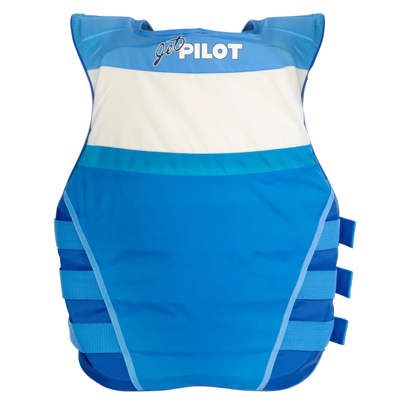 JETPILOT Vintage Nylon CGA 3-Buckle PFD Blue Gray Orange PFD Life Vest JP23212