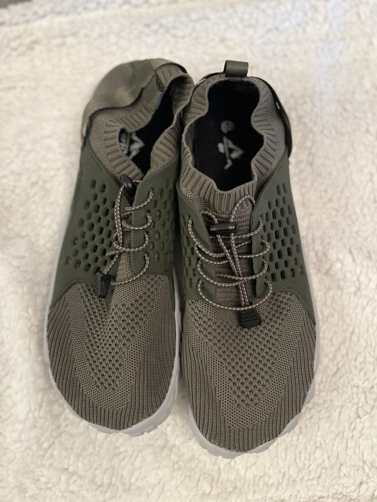 Nortiv 8 Quick Drying Water Shoes Size 12 Army Green Diving Kayaking Beach River