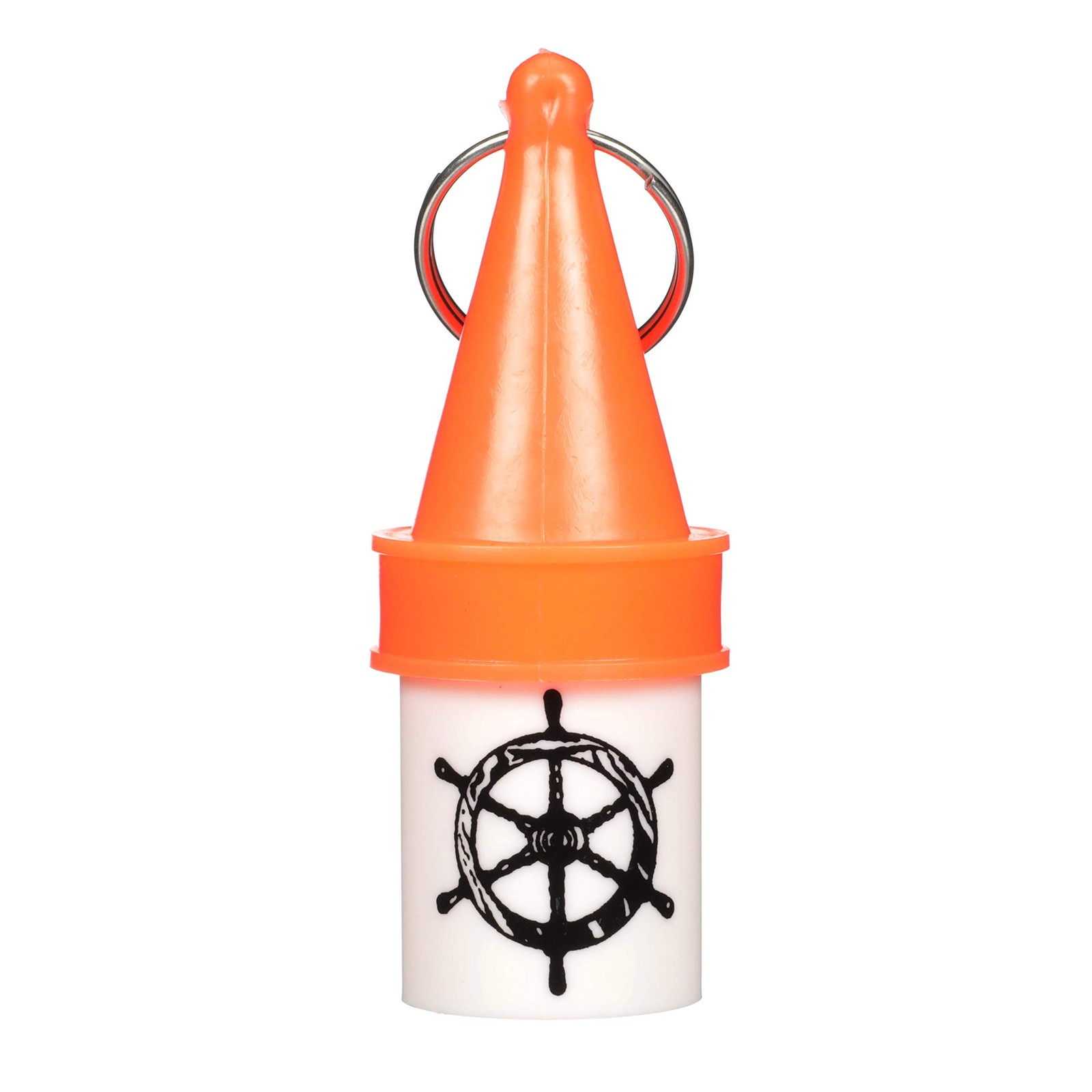 11875-7 Floating Key Buoy Key Chain, for mens 1 7/64 x 2 51/64 x 5/16 Inch