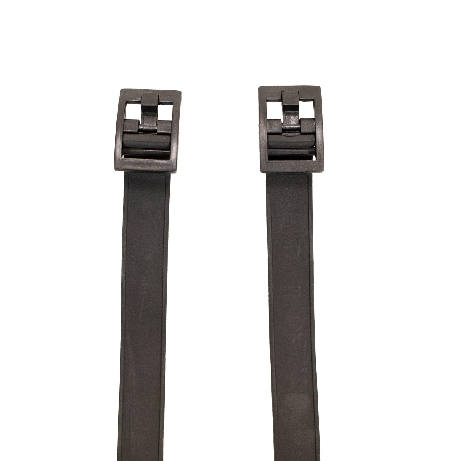 Scuba Choice Diving Rubber Knife Straps (Pair) Black 20″ x 3/4″,
