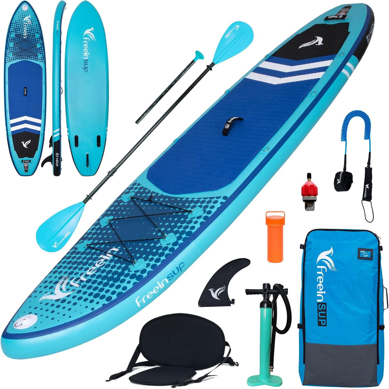SUP Inflatable Stand up Paddle Board with Kayak Seat,Paddle Boards for Adults 10