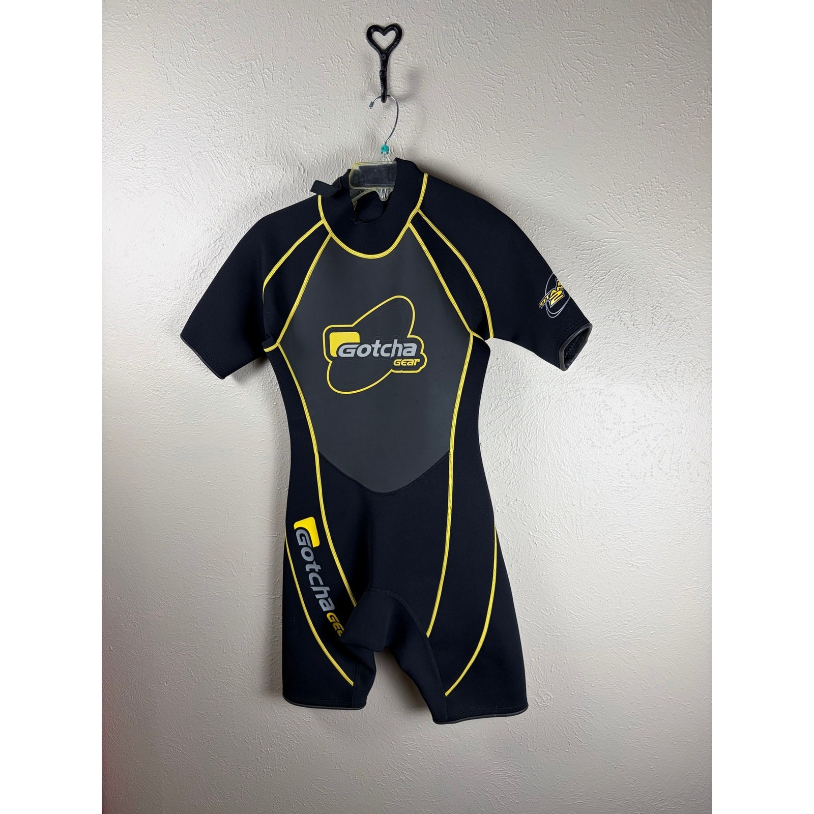Gotcha Gear Wetsuit Mens Size Small Short Sleeve Scuba Ocean Surfing Swim Outfit