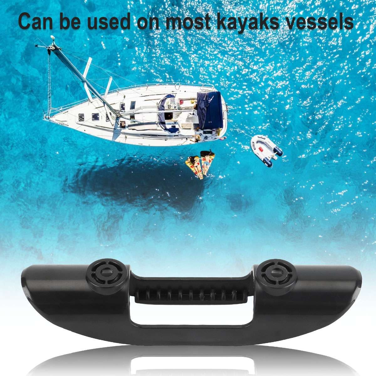 Universal Kayak Paddle Holder Clip Plastic Canoe Boat Oar Fix Mount 2/4/8 Pcs