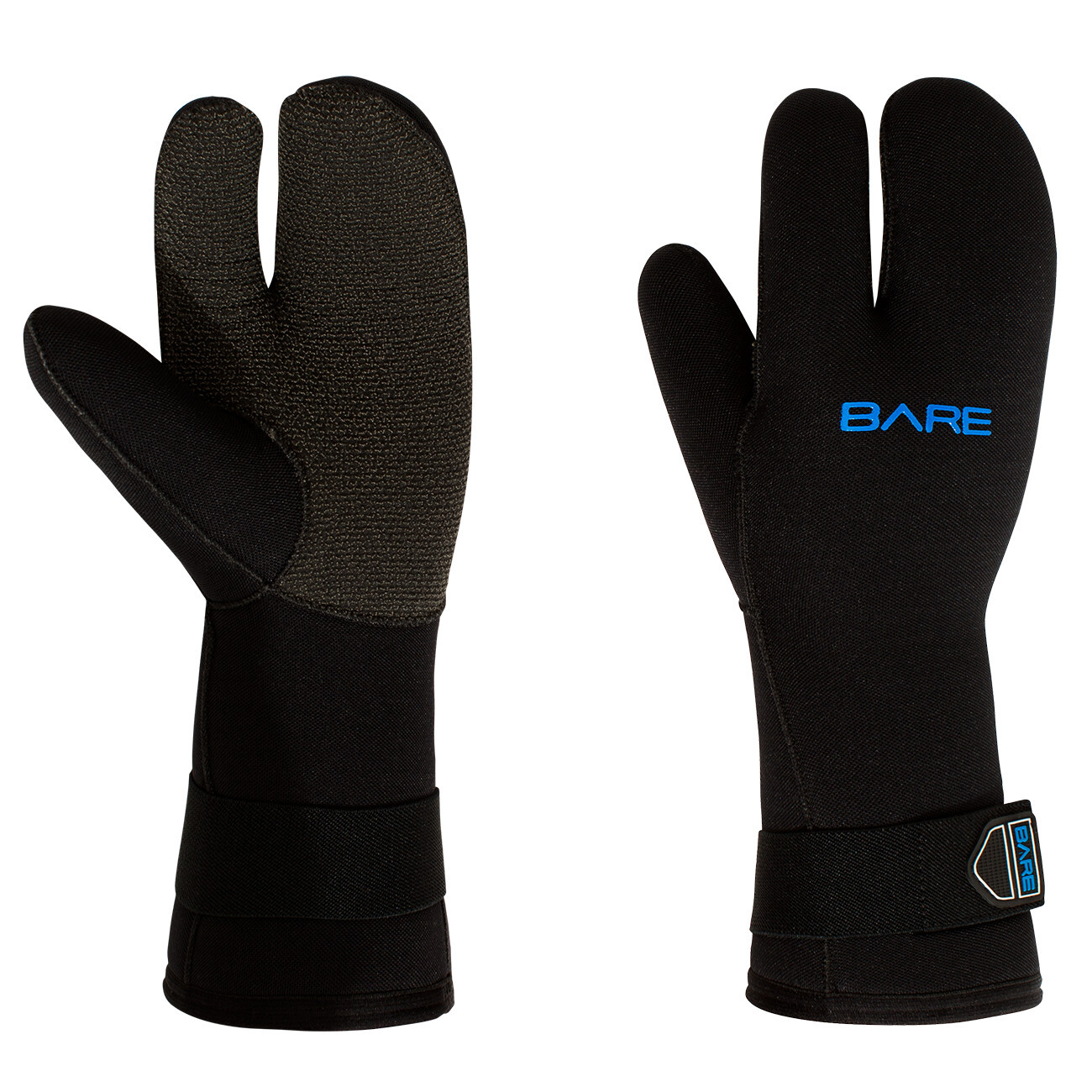 Bare 7mm Unisex K-Palm Three-Finger Scuba Dive Mitt