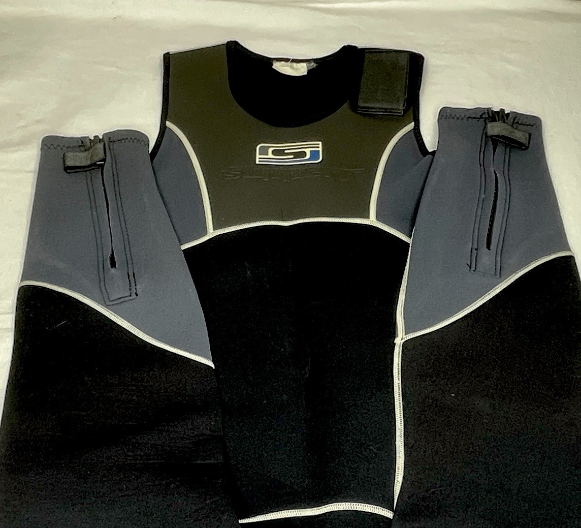 Slippery When Wet Formula 3 Wetsuit 2 Pc Womens Medium Scuba Diving Multidensity