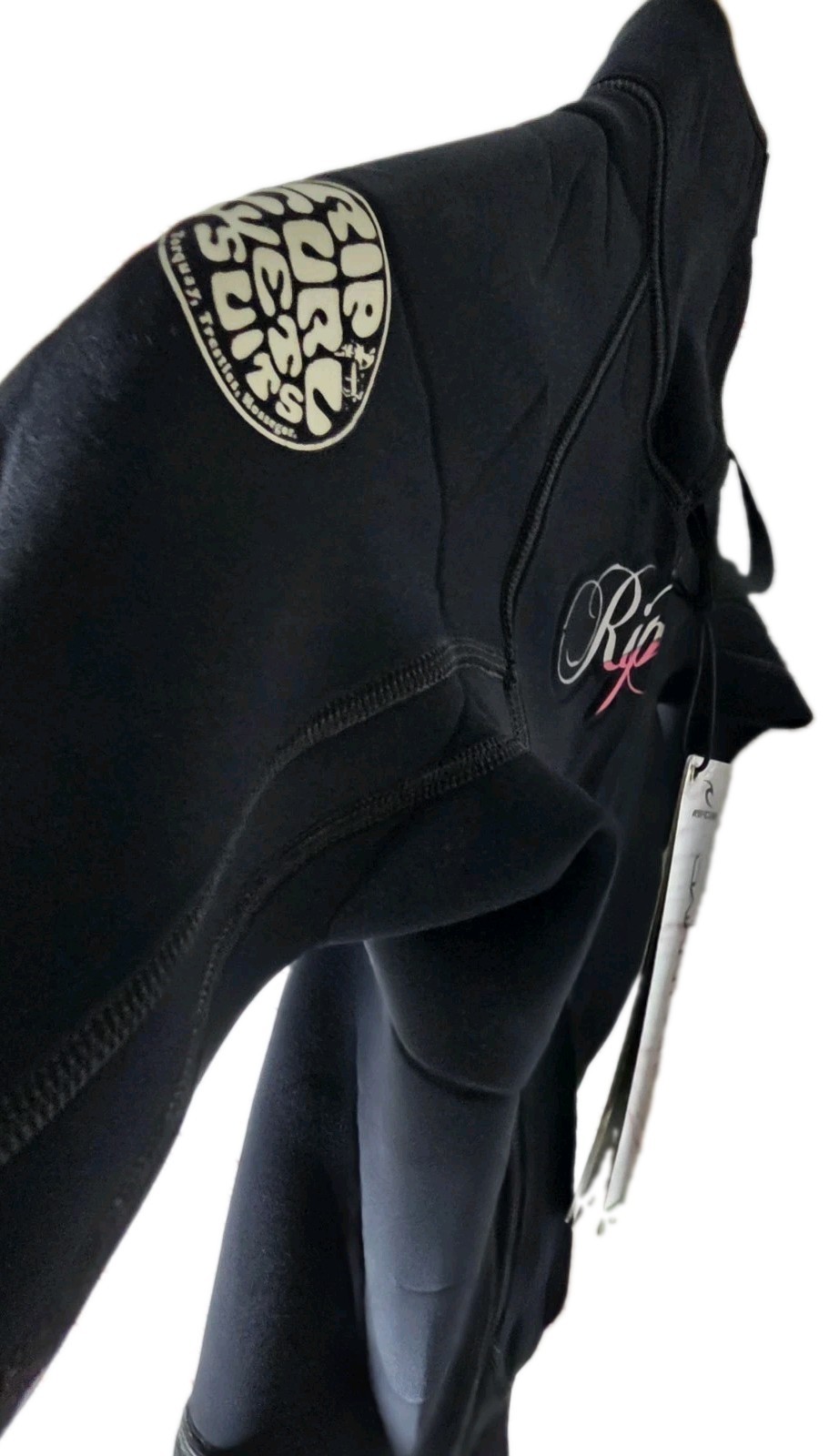 RIP CURL Womens 3/2 Full Length DAWN PATROL Wetsuit WSMOD Black Pink NWT Size 6