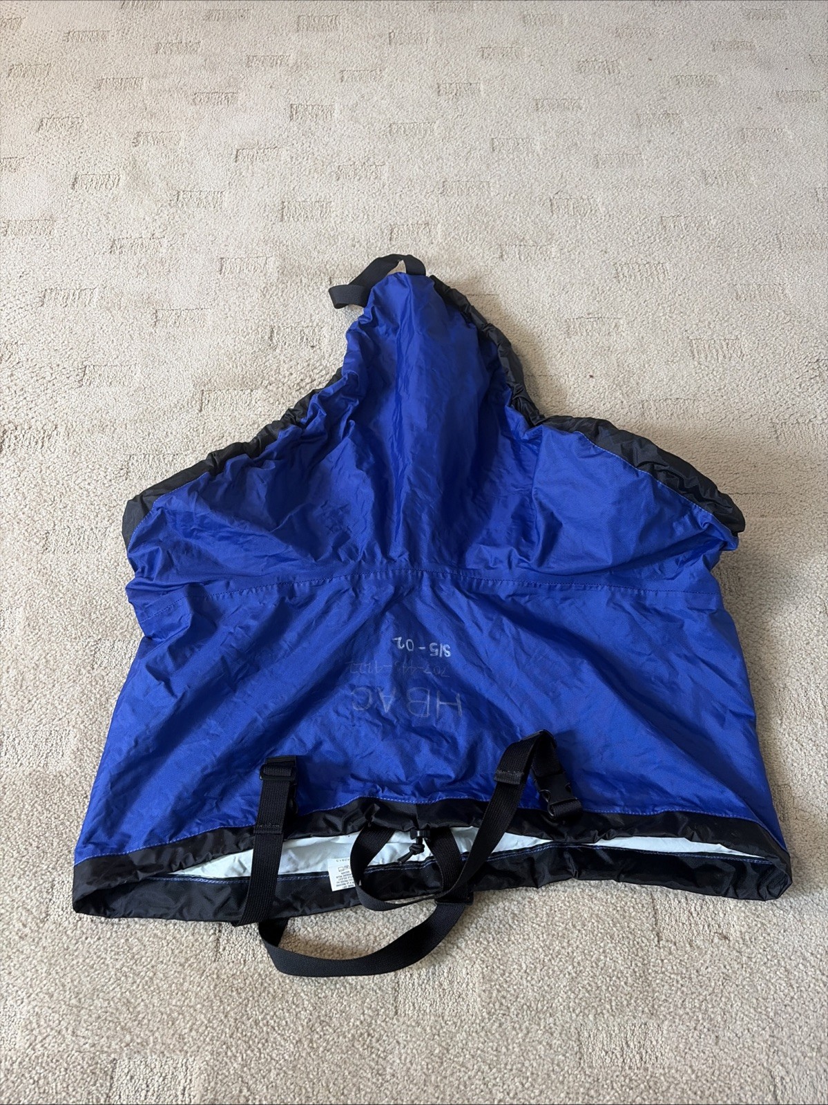Quality Kokatat USA Blue Kayak Spray Skirt Unisex SZ L Stay Dry Great Condition!