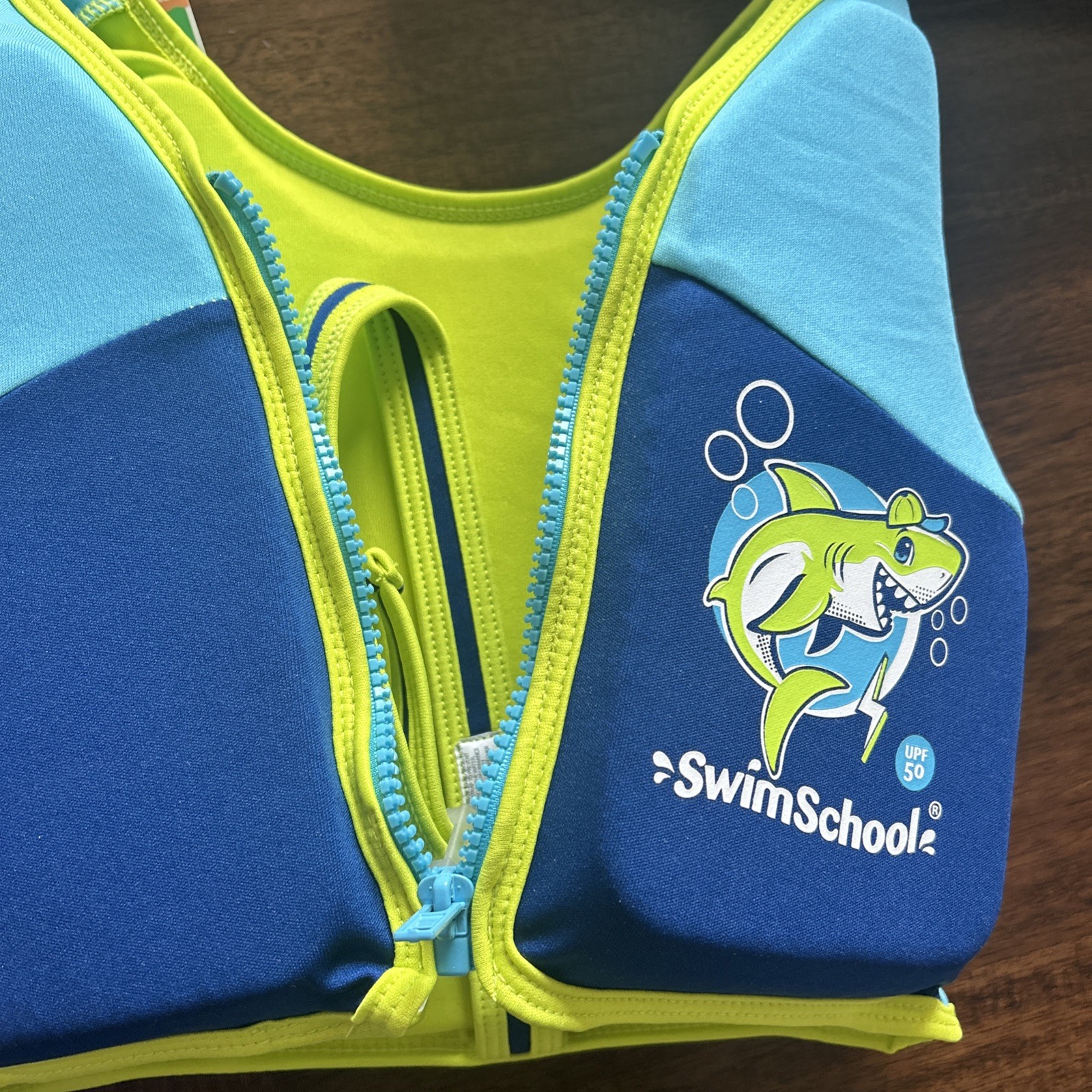 Lot Of Two Swim School Trainer Life Vest Age 4-6 Years 33lbs Max 33 Pounds Nwt