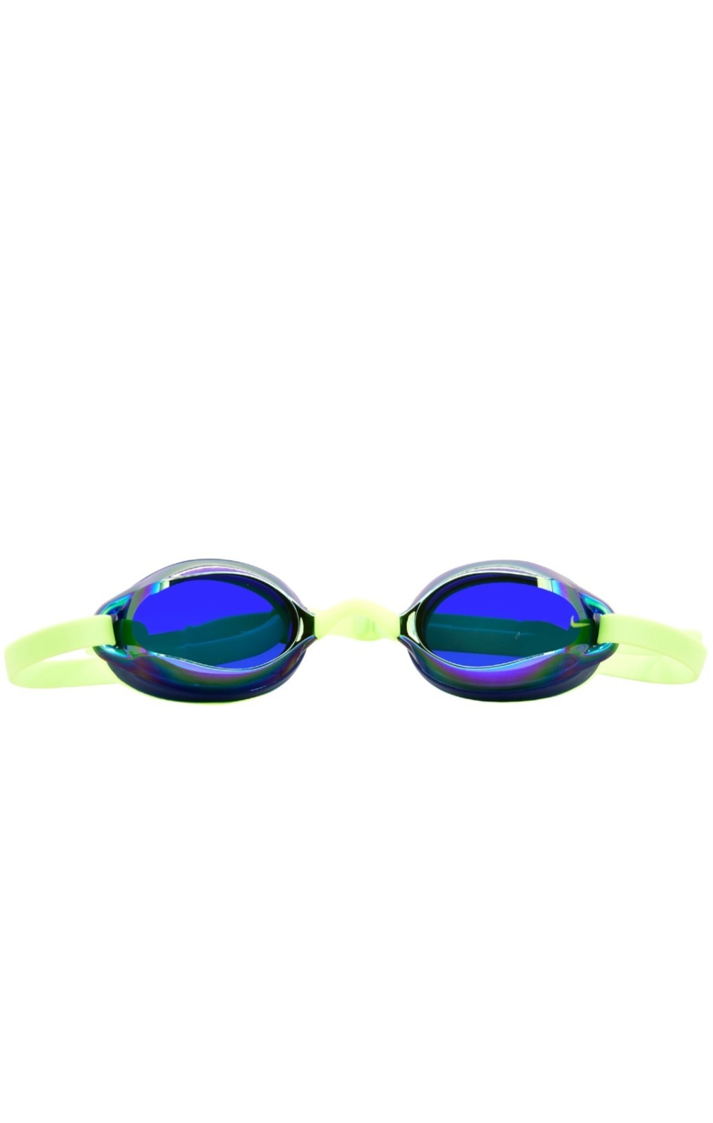 Nike Swim NESSF132 Legacy Comfort Mirrored Goggle Fluorescent Green