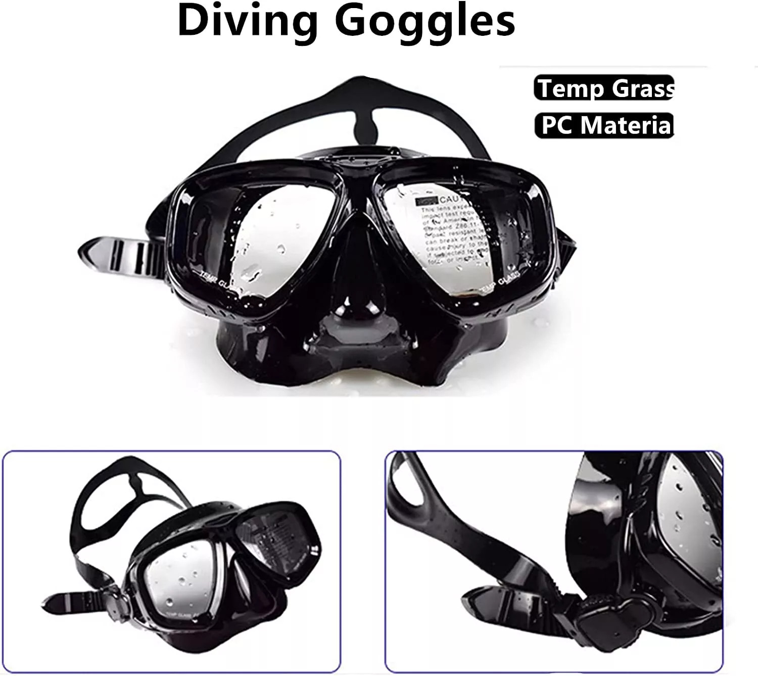 DEDEPU Scuba Diving Kit Full Face Snorkel Mask 1L Air Oxygen Tank Underwater US