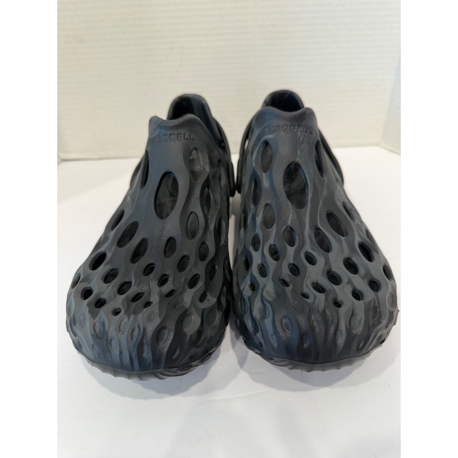 Merrell NWOT Hydro Moc Mens Black Grey Marble Excellent Water Shoes Sz 10B
