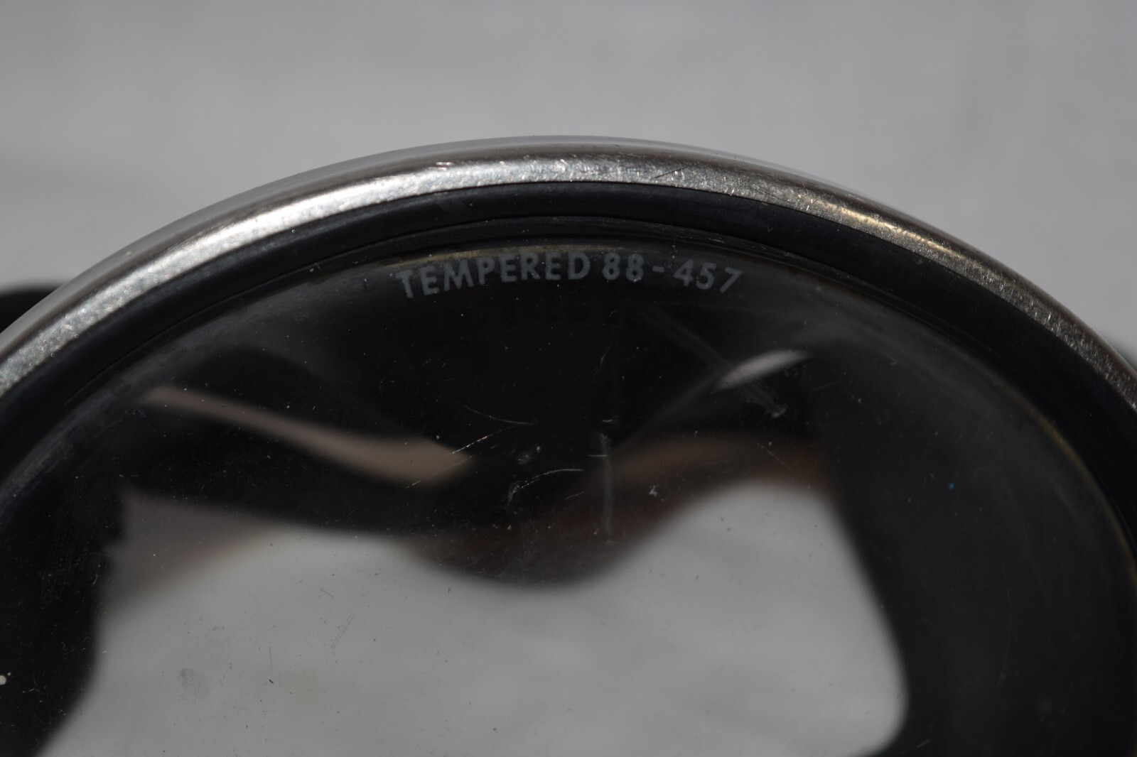 Vintage Voit Black Swimming Diving Mask 88 457 Tempered Oval Glass Strap GUC