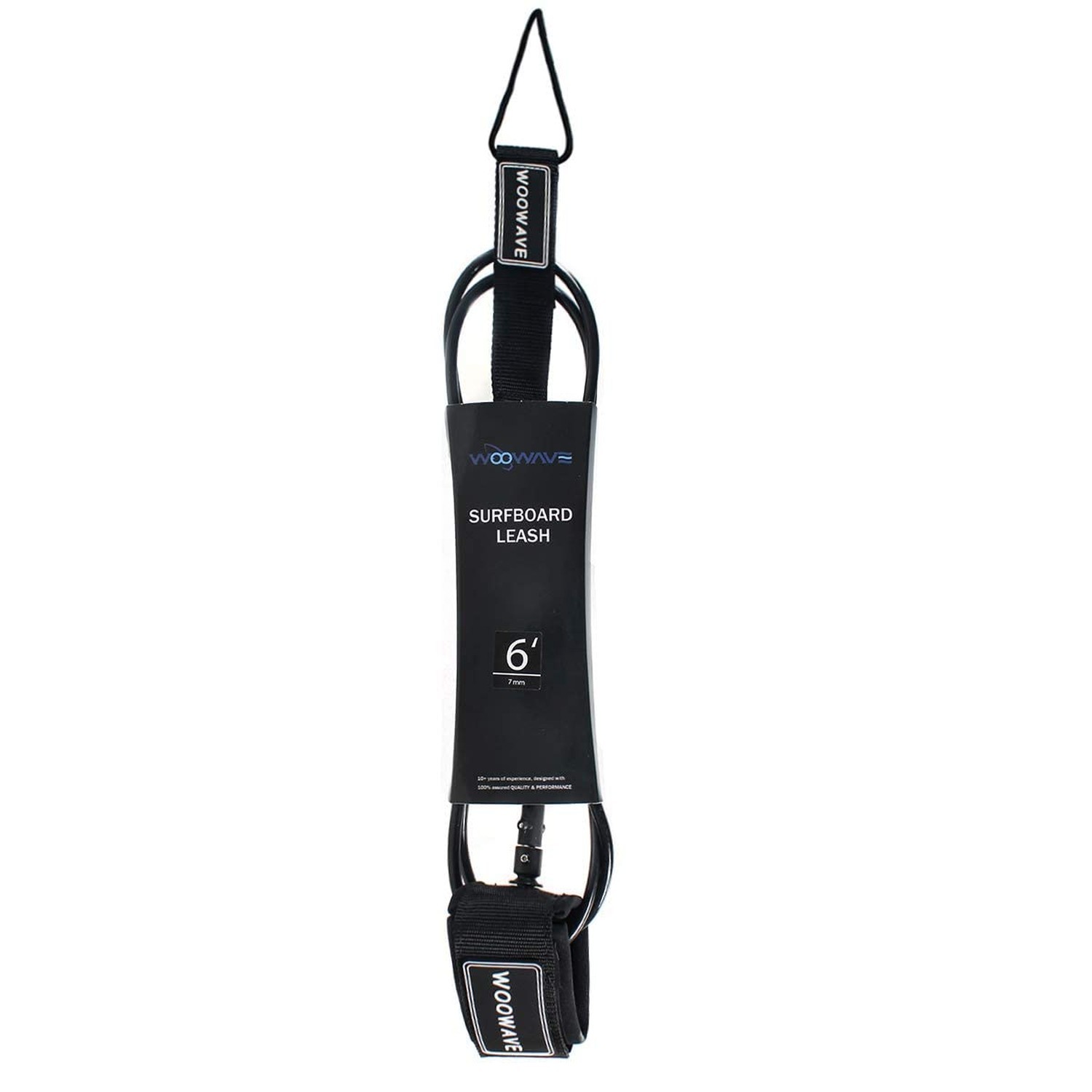 WOOWAVE Surfboard Leash Premium Surf Leash SUP Leg Rope Straight 6/7/8/9 feet…