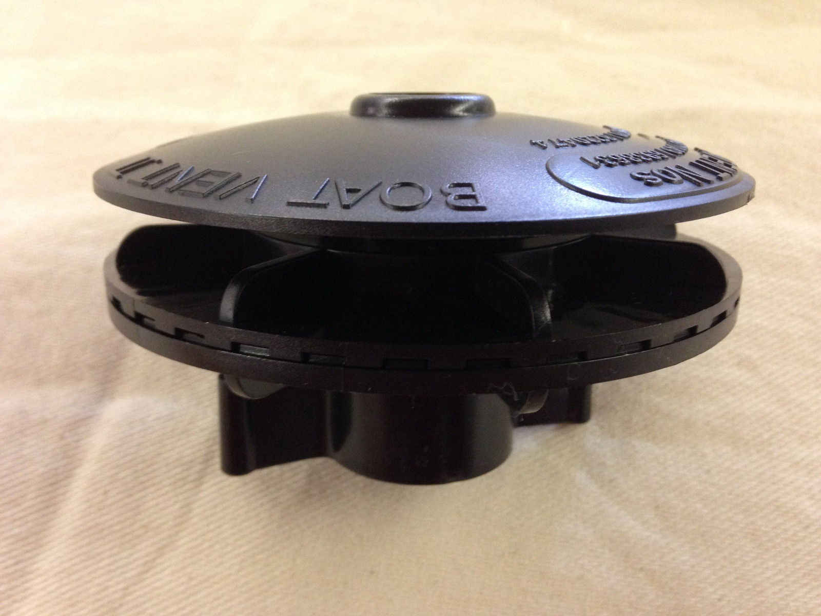 1 Pack – Boat Vent Cap 2 for Cover Black