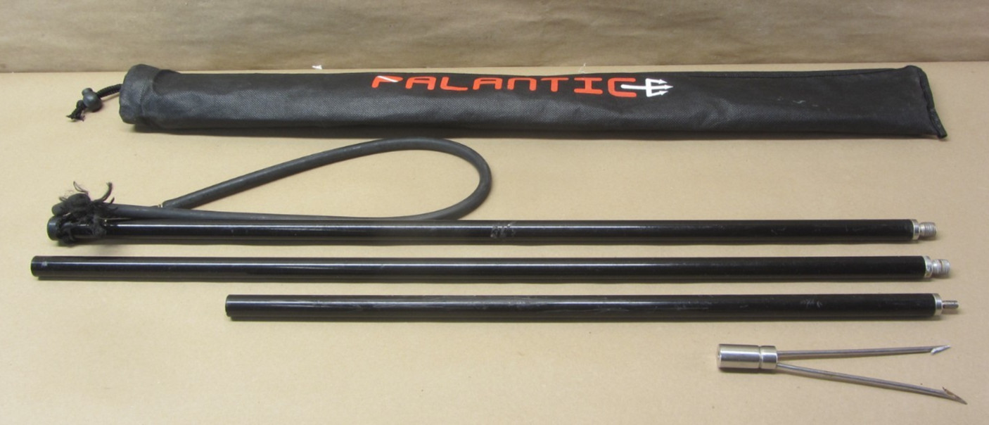 Palantic 7Ft 3-Piece Pole Spear Single Barb Tip USED Spearfishing