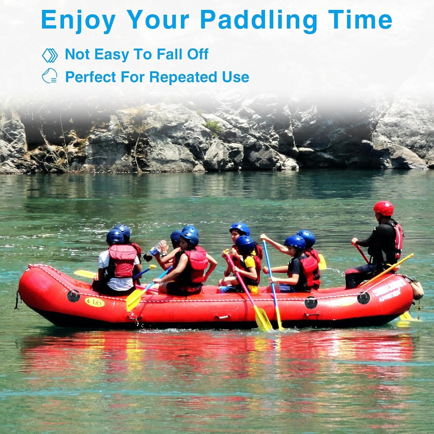 Stainless Steel D-Ring Patch Kit, PVC Paddle Board D-Rings for Kayak, Inflata…