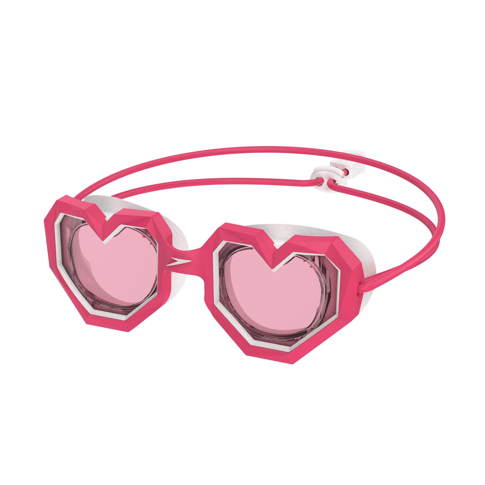 Speedo Unisex-Child Swim Goggles Sunny G One Size, Margarita Pink/Vermillion
