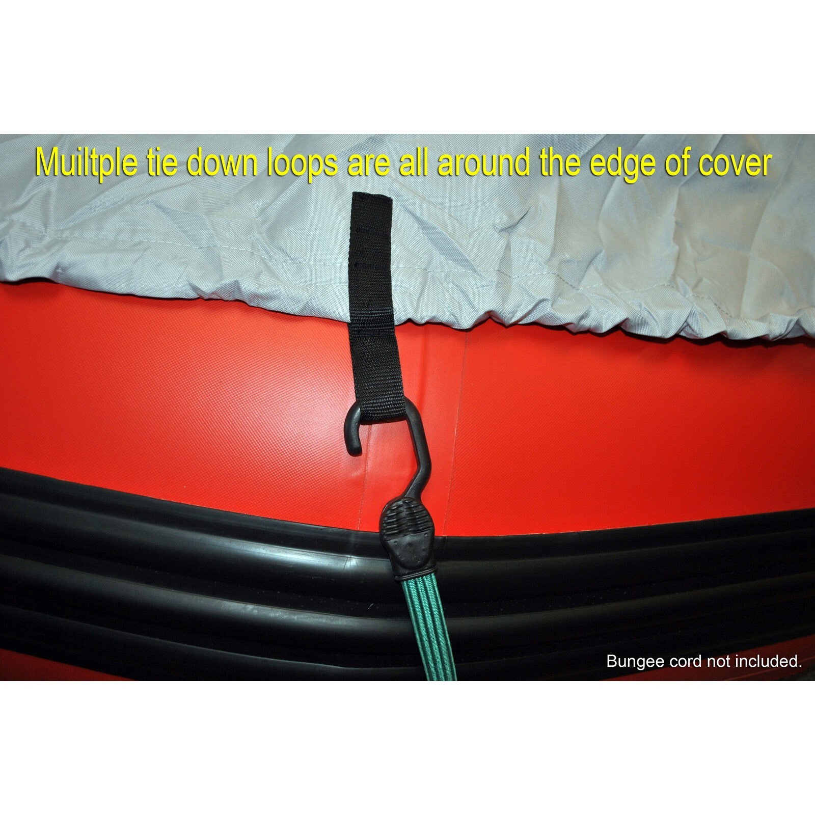 Seamax Inflatable Boat Cover, A Series for Beam 4.3-4.6ft, Length 6.9-8.7ft