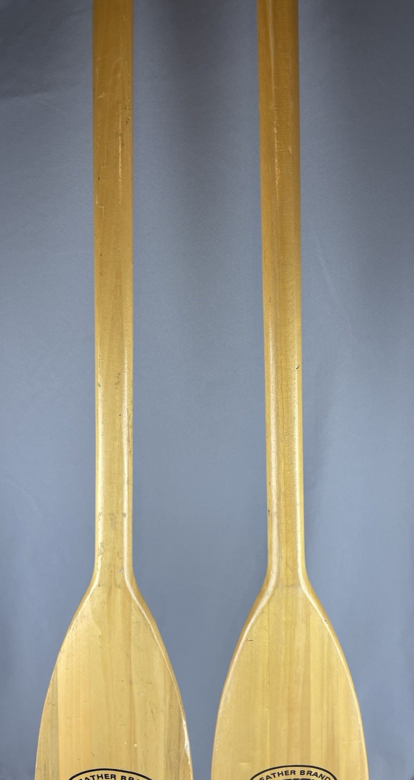 2 FEATHER BRAND 4 Foot 47″ Paddles Caviness Woodworking Co Made In USA