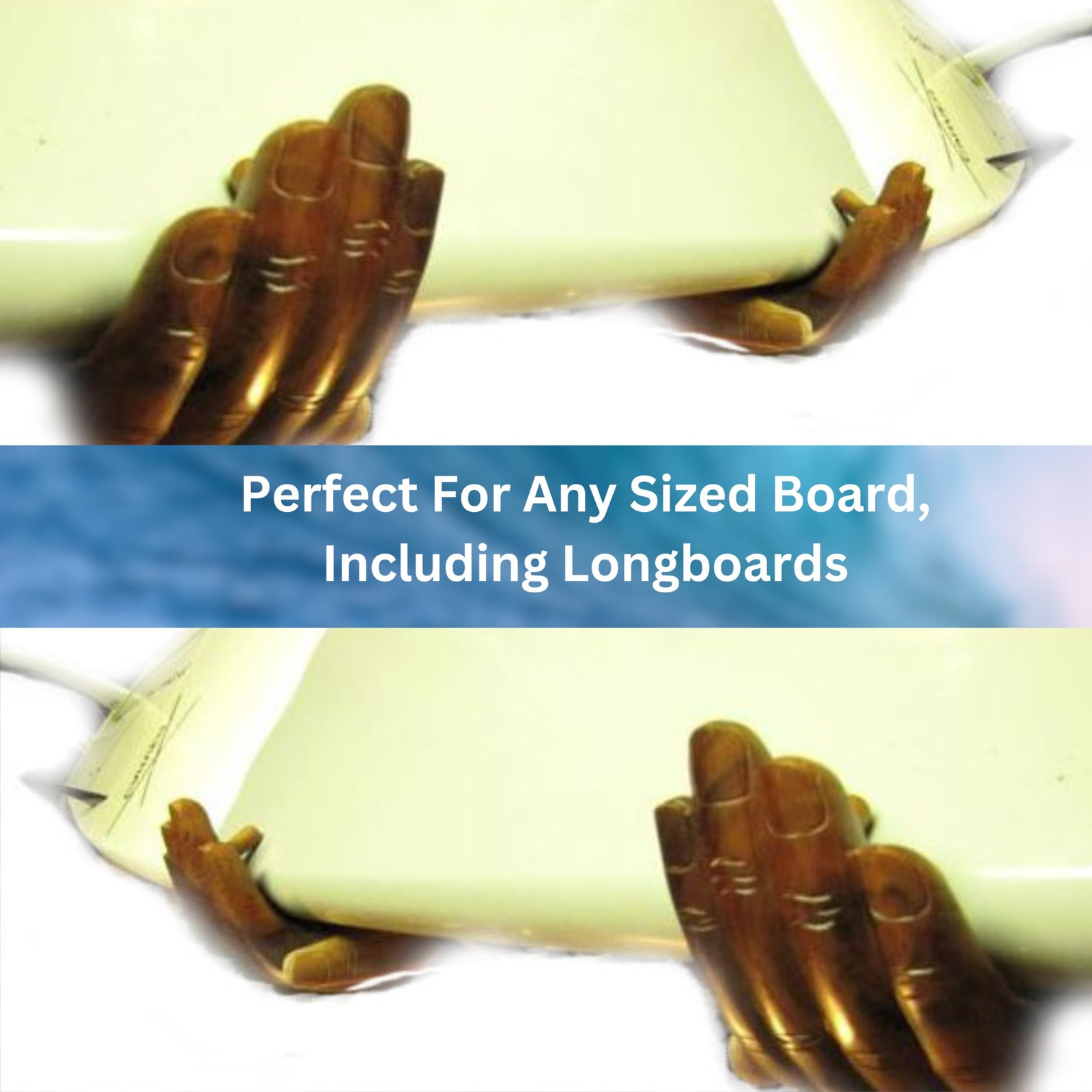 Surfboard Wall Mount Rack – Handcrafted Wooden Display Holder for Longboard, …