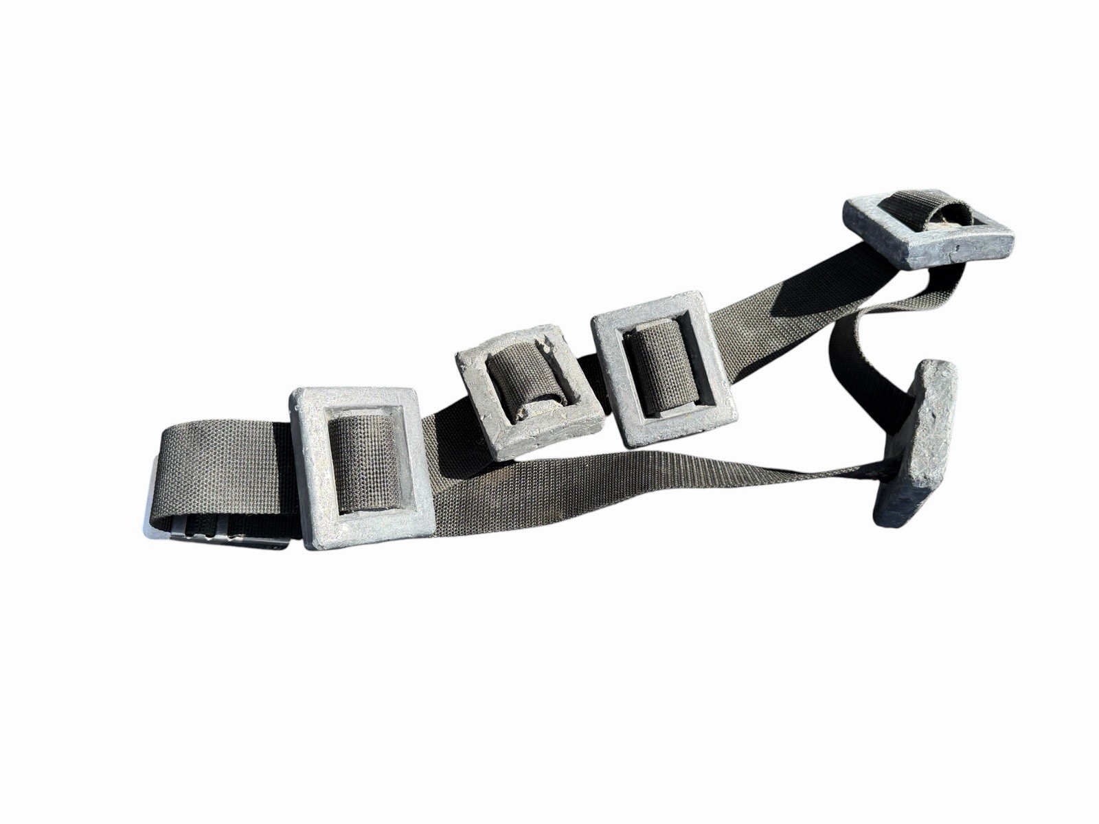 Diving Scuba Seatec Vintage Weight Belt 9lbs 12oz Total Weight