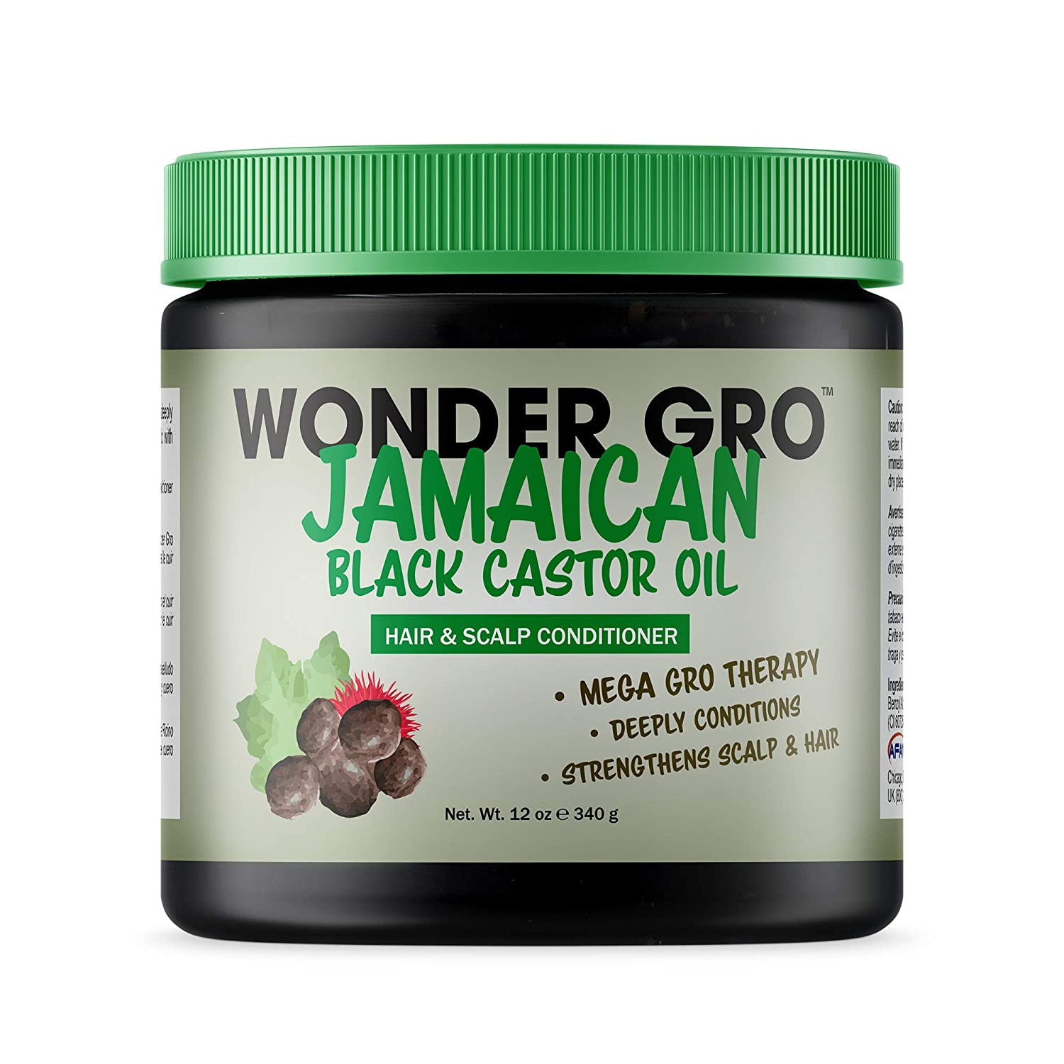 Jamaican Black Castor Oil Hair Grease Styling Conditioner, 12 Fl Oz – Great for