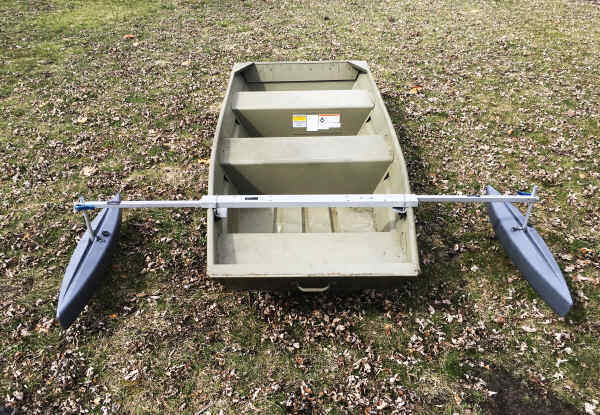 Spring Creek Manufacturing HD Jon Boat Stabilizer Float Package | MADE IN USA |