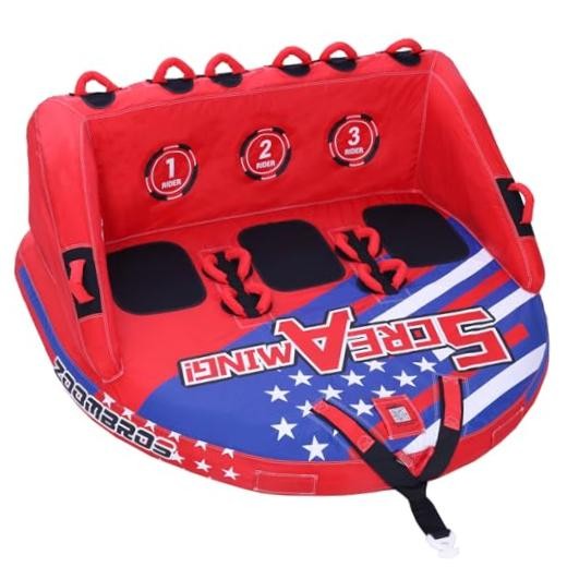 Towable Tubes for Boating 2-3 Extra Large 1-3 Persons / 2years warranty