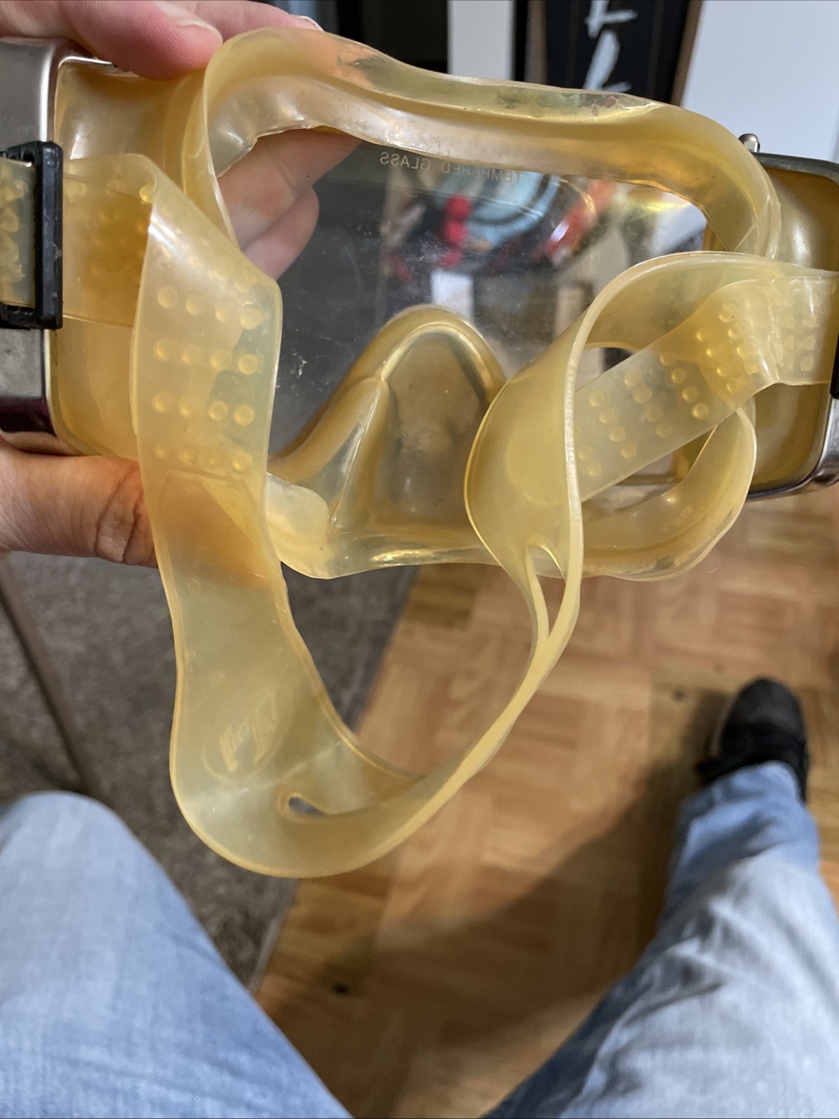 Tempered Glass Scuba Diving Mask