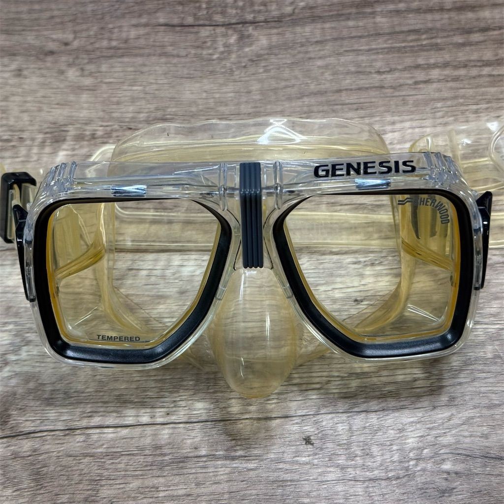 Sherwood Genesis Dive Mask with Tempered Glass & Carrying Bag