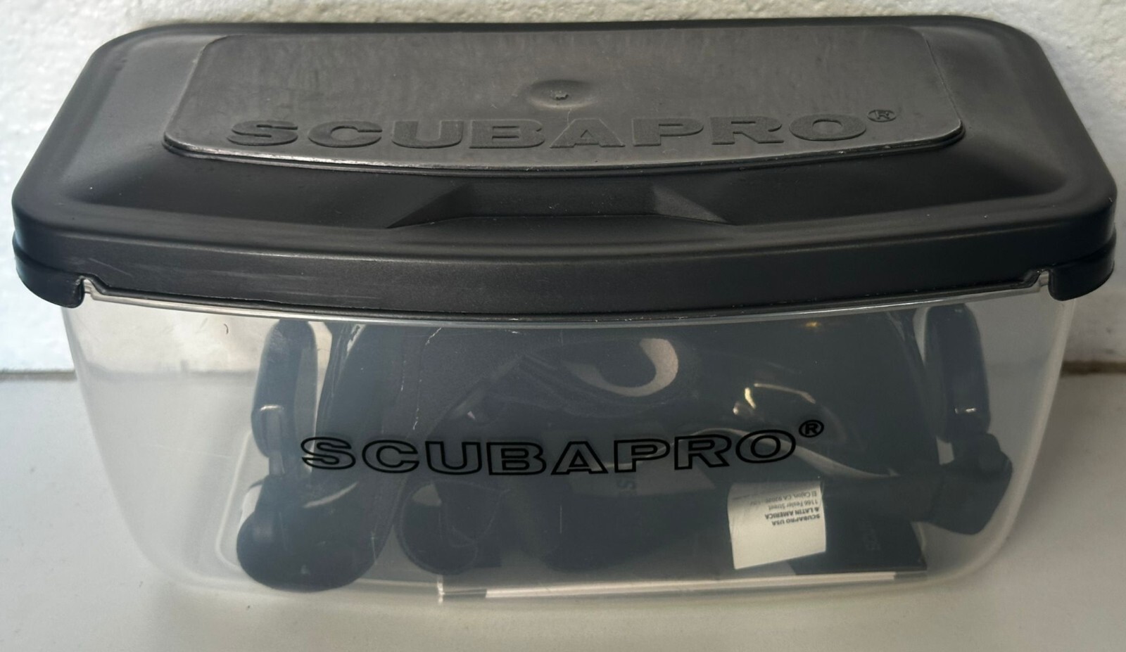 NEW – ScubaPro Synergy 2 Twin Dive Mask – Black/Silver/ Mirrored Lens