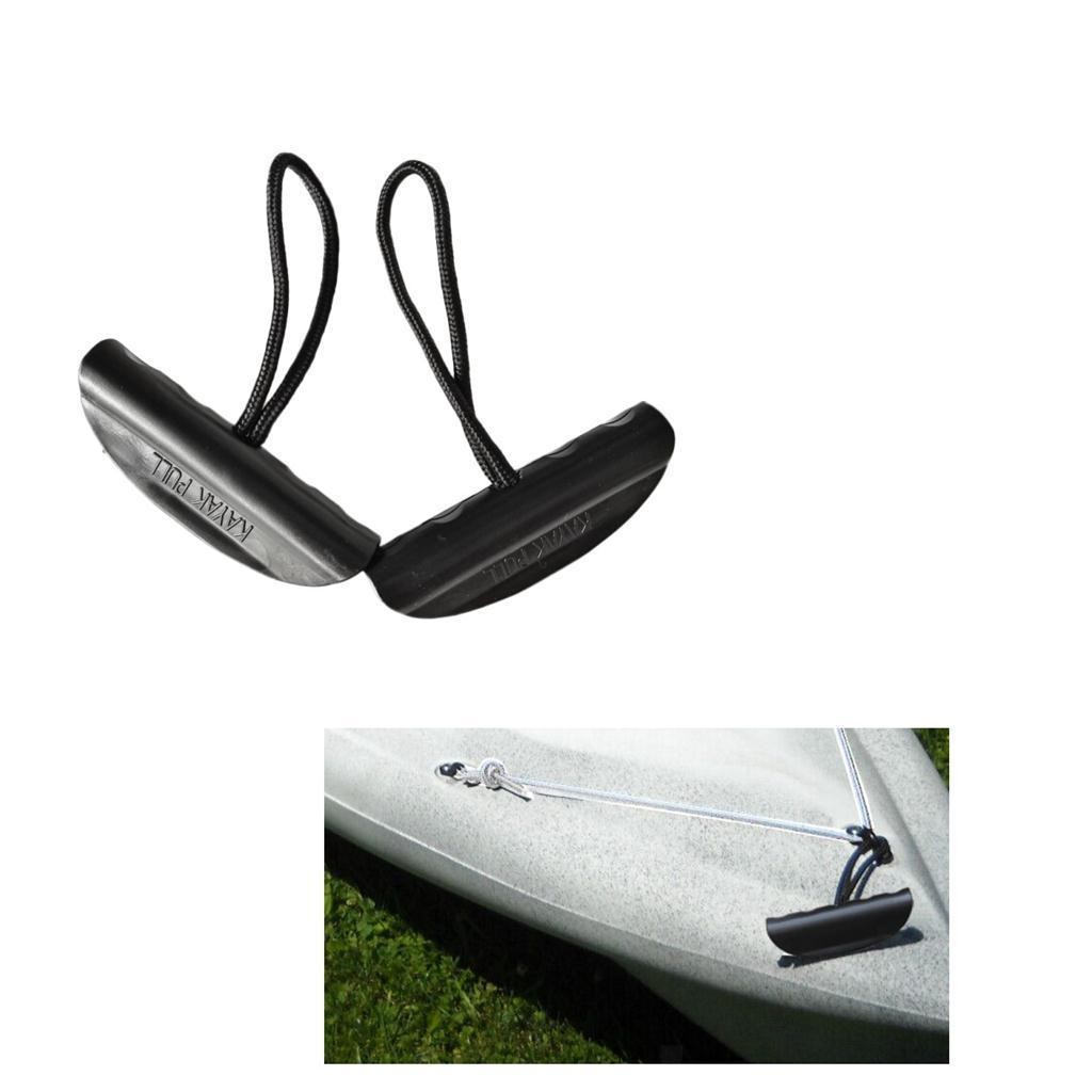 2 Pieces Durable Nylon Kayak Boat Pull Handle Carry Handle