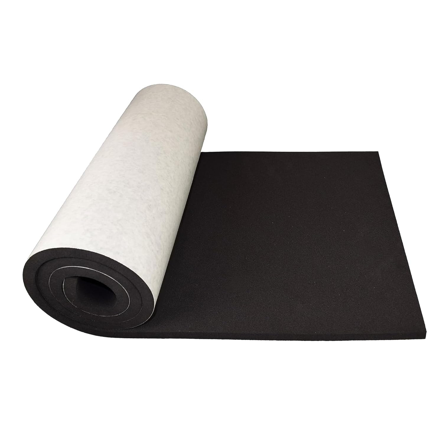 Self-Adhesive Marine Foam Roll – Black 60″x16″x1/2″ Water-Resistant Padding