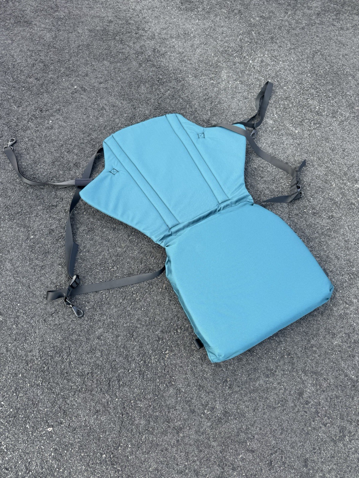 Tahe Camp Beach Chair – Kayak / SUP Backrest Seat Hybrid | NEW 3” Foam Pad UNIV.