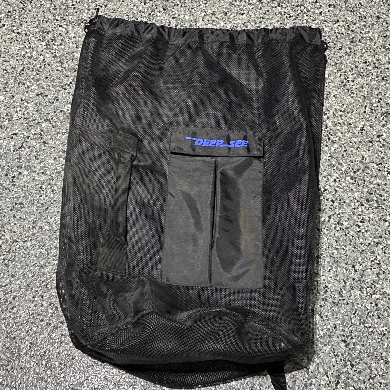 Deep Sea Diving Black Mesh Gear Bag