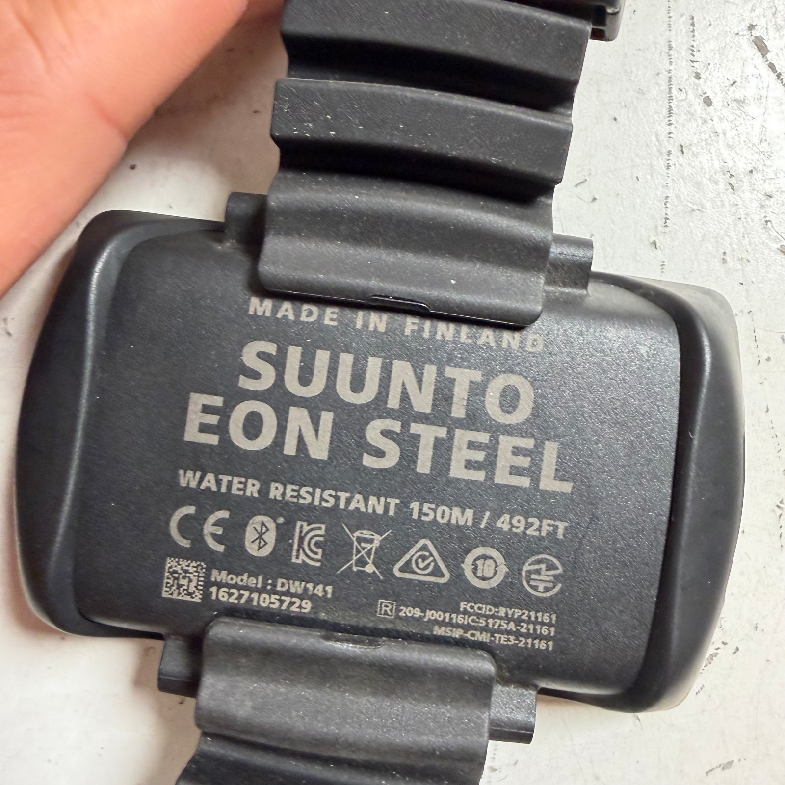 Suunto EON Steel Black Water Resistant High Contrast Color Display Dive Computer