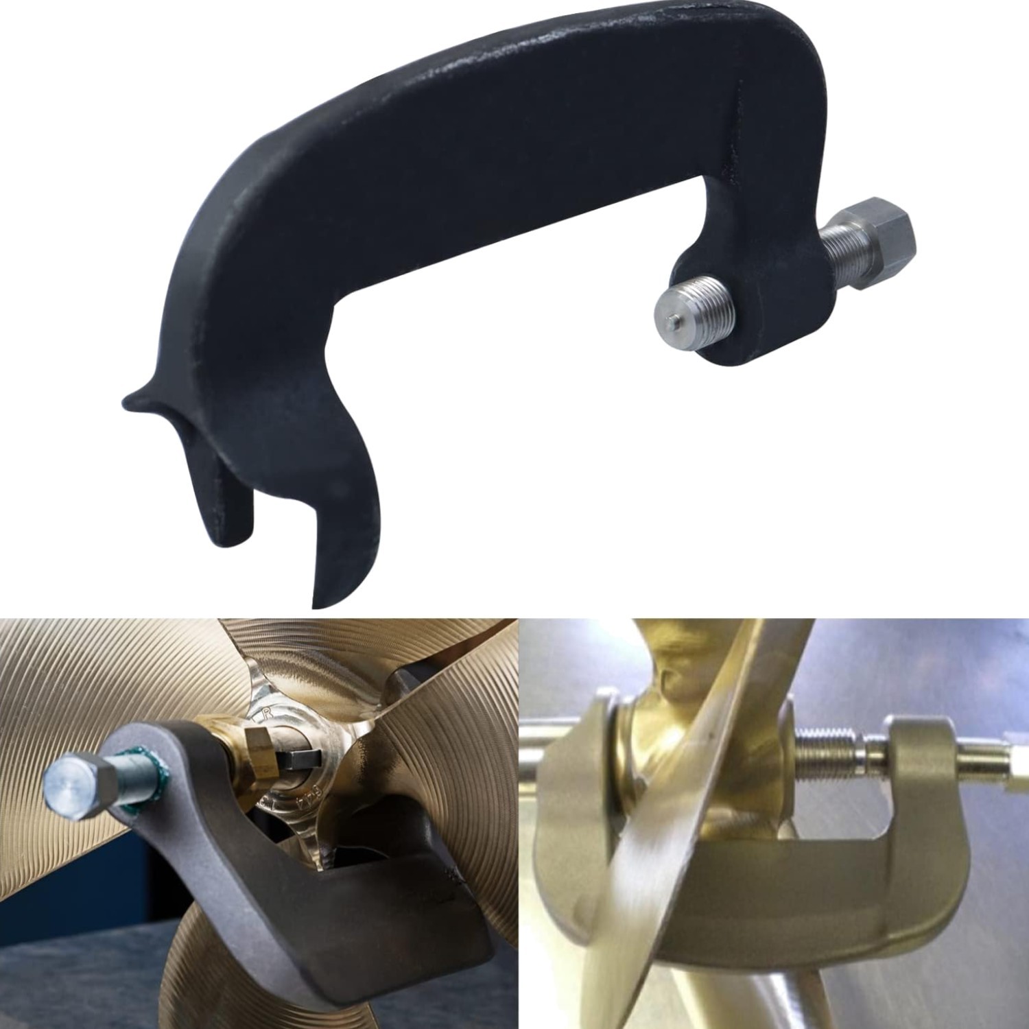 Prop Puller for Ski Wakeboard Surf Propellers, C Clamp Puller Works on 3/4” …