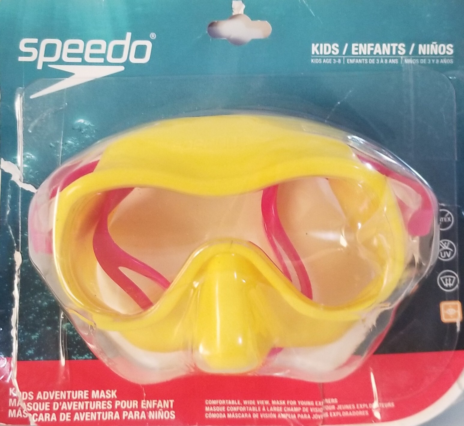 Speedo Unisex Child Adventure Swim Mask New