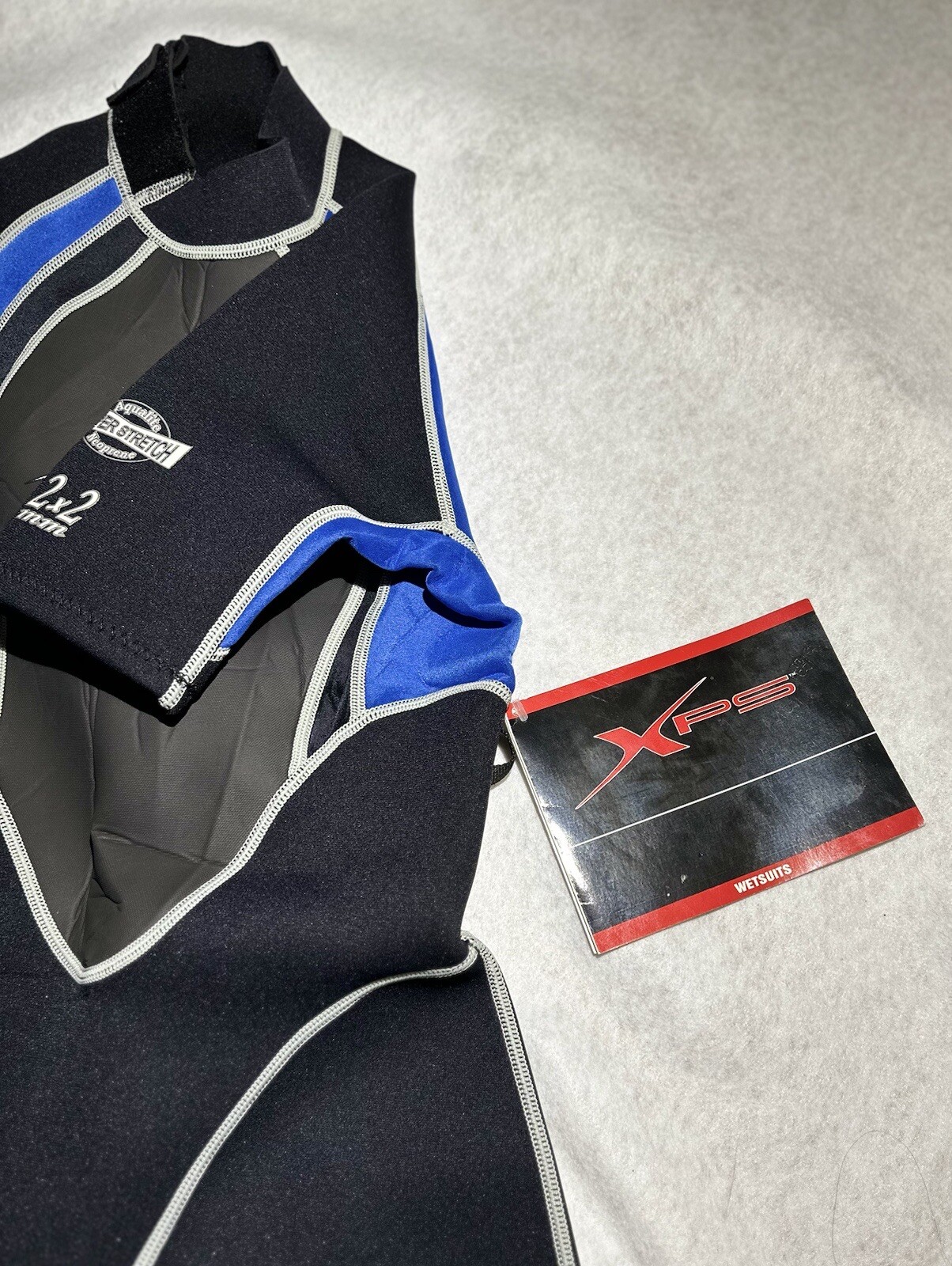 XPS Spring Shorty WETSUIT Women’s Small Zipper 2×2 mm Aqualite Neoprene NWT!