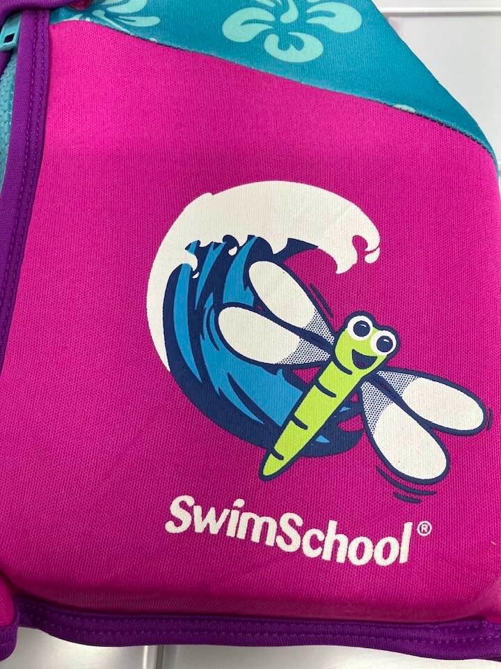 SwimSchool Kid Swim Trainer Vests for Ages 4-6 Level 2
