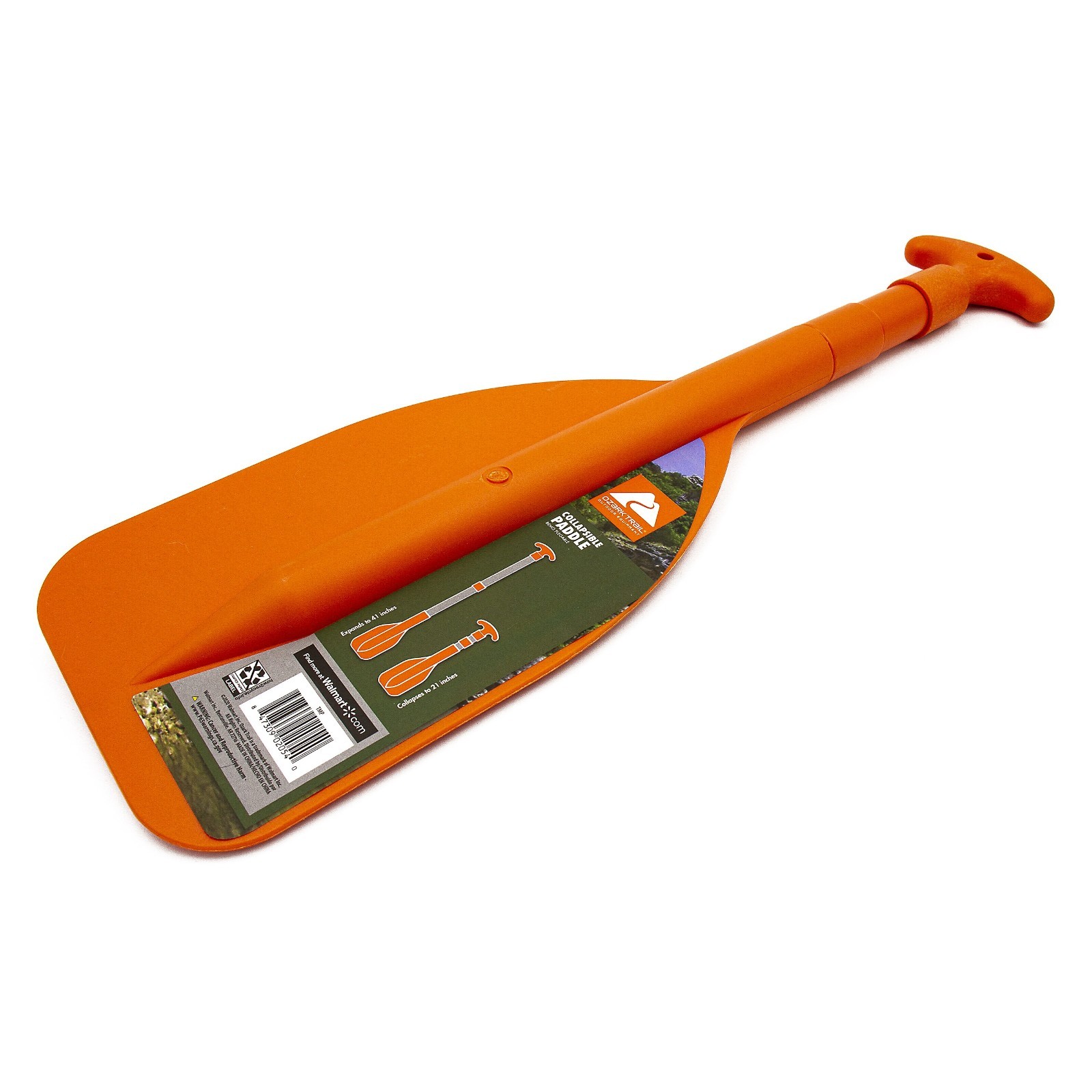 (2 pack) Ozark Trail Emergency Paddle for Boats, Kayaks and Canoes, 41 in