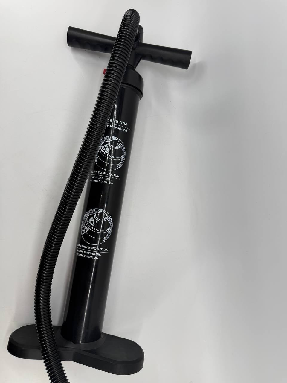 Wild Origins High Pressure Hand Pump w Gauge for Paddle Board Kayak SUP Black