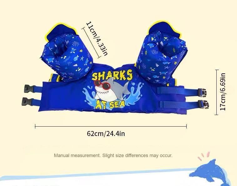 Kids Swim Vest Life Jacket for 3-8 years Boys and Girls, Toddler Floaties