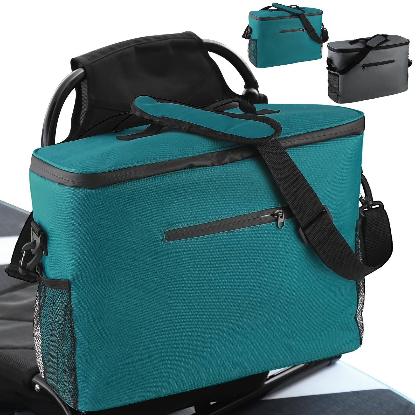 Waterproof Seat Back Kayak Cooler Portable Ice Chest Travel Lunch Beach Bag